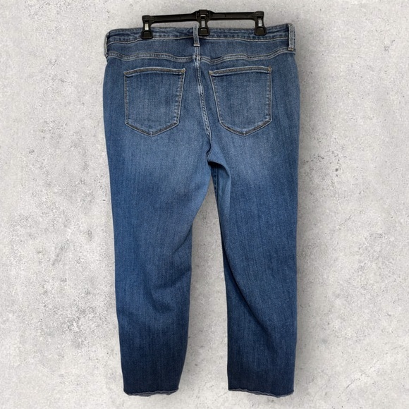 Universal Thread Straight Leg‎ Jeans with Fringed Hem Size 16x33 - Picture 2 of 5